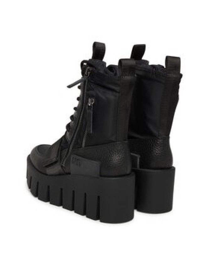 United Nude Trzewiki Grip Combat Lo 1096101165 Czarny