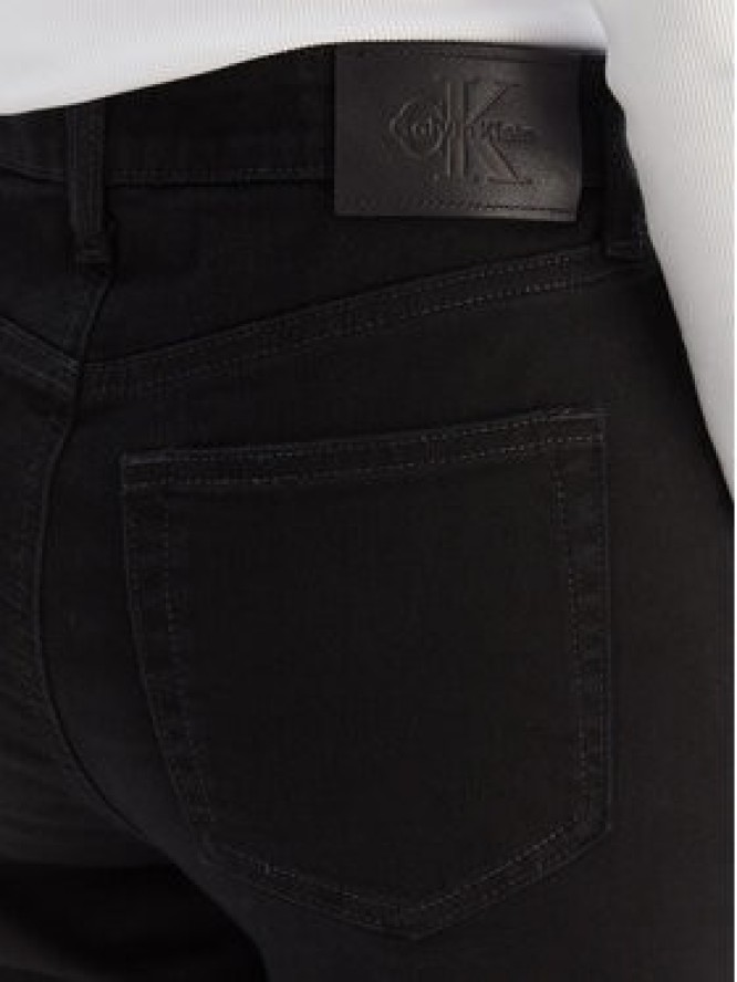 Calvin Klein Jeans Jeansy LV047D740G Czarny Slim Fit