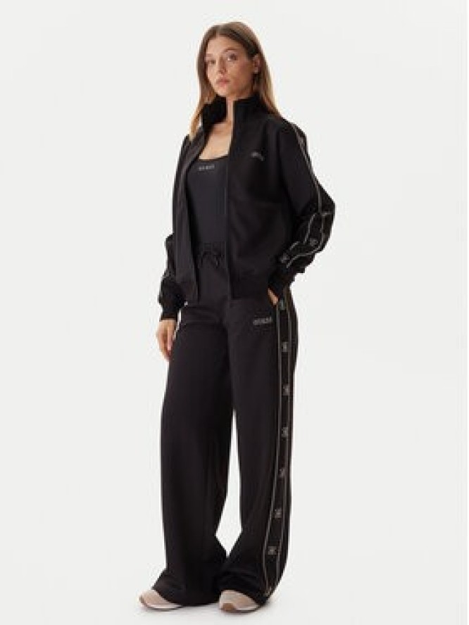 Guess Spodnie dresowe V5BB12 KCX22 Czarny Wide Leg