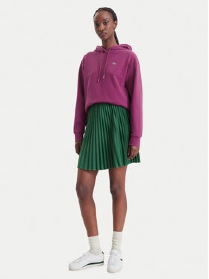 Lacoste Bluza SF7612 Różowy ciemny Oversize