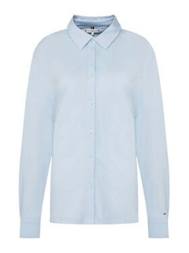 Tommy Hilfiger Koszula WW0WW45983 Błękitny Regular Fit