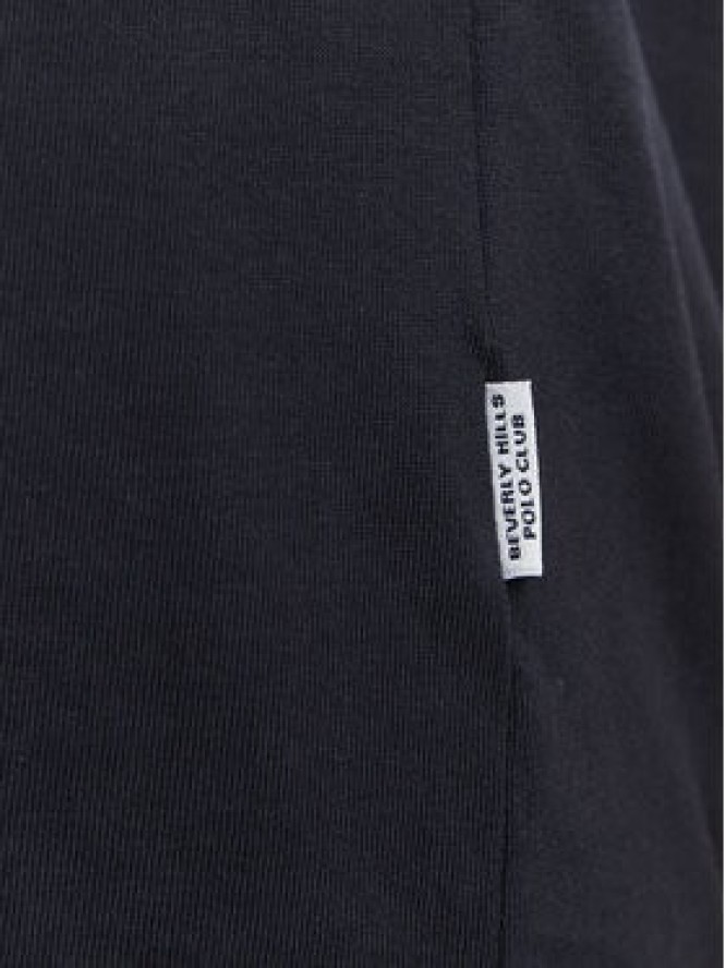 Beverly Hills Polo Club T-Shirt P-SS26W-TS516518 Granatowy Regular Fit
