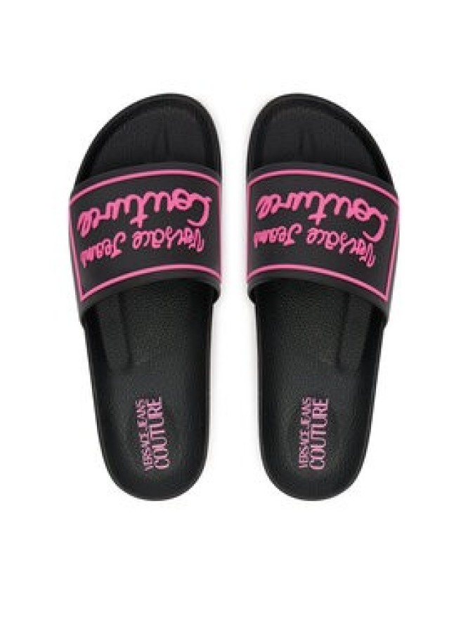 Versace Jeans Couture Klapki 80VA3SQ2 71352 899 Czarny