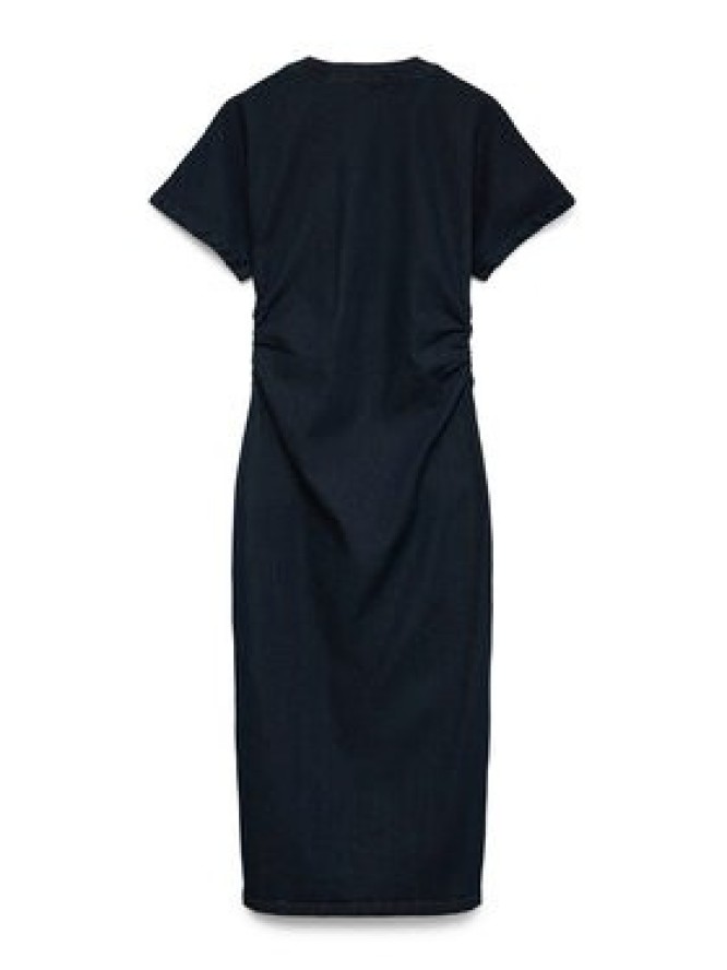 Vero Moda Sukienka jeansowa Sanni 10345708 Granatowy Slim Fit