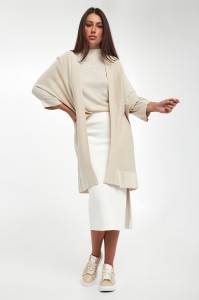 Kardigan damski z cyrkoniamii JOSEPH RIBKOFF