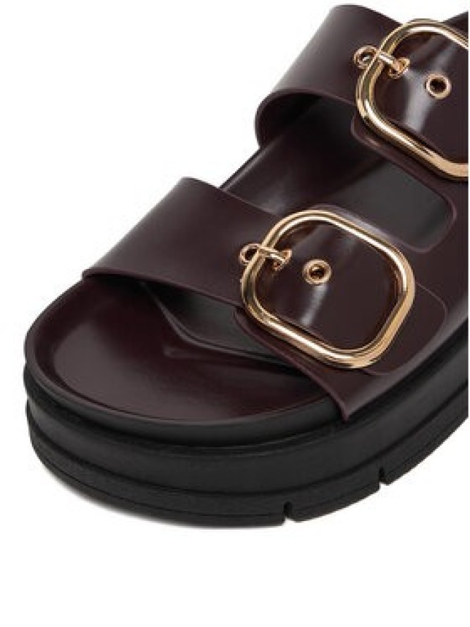 DeeZee Klapki CEO-HY62273-2 Bordowy