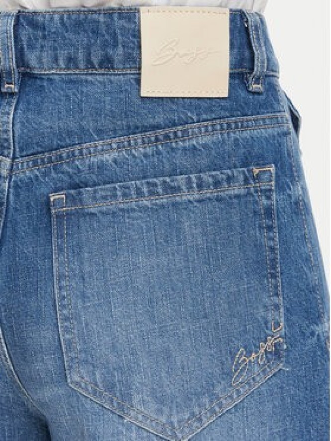 BOSS Jeansy C Jane 50564408 Niebieski Wide Leg
