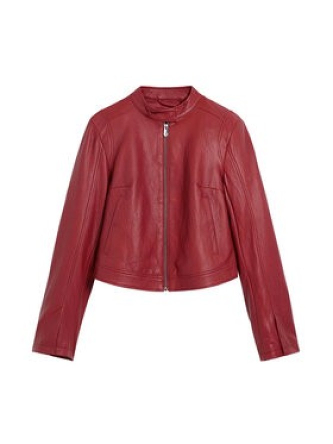 Desigual Kurtka z imitacji skóry Ariel 26SWEW09 Czerwony Regular Fit