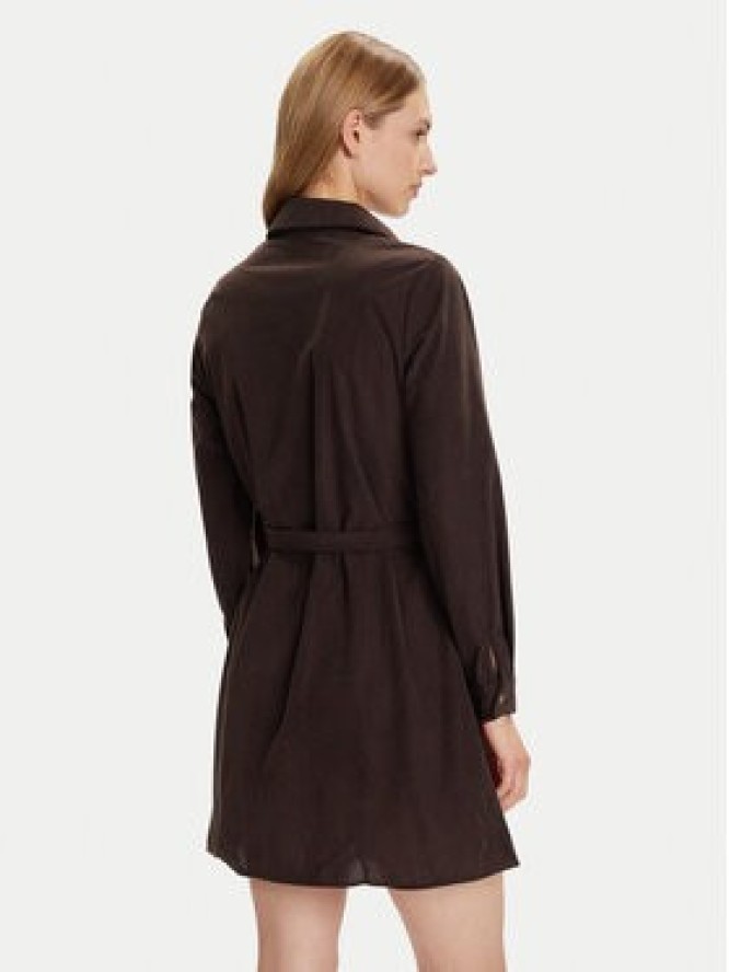 Vero Moda Sukienka koszulowa Elly 10334288 Brązowy Regular Fit