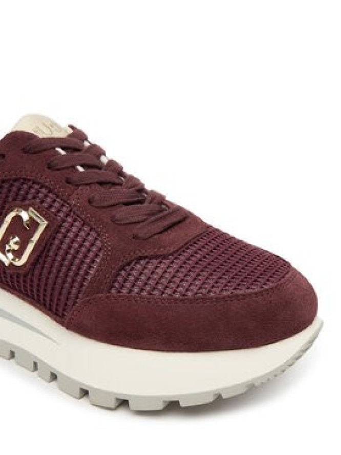 Liu Jo Sneakersy Amazing 25 BF5049 PX027 Bordowy