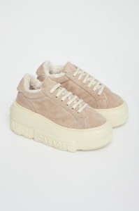 Sneakersy damskie zamszowe CASADEI