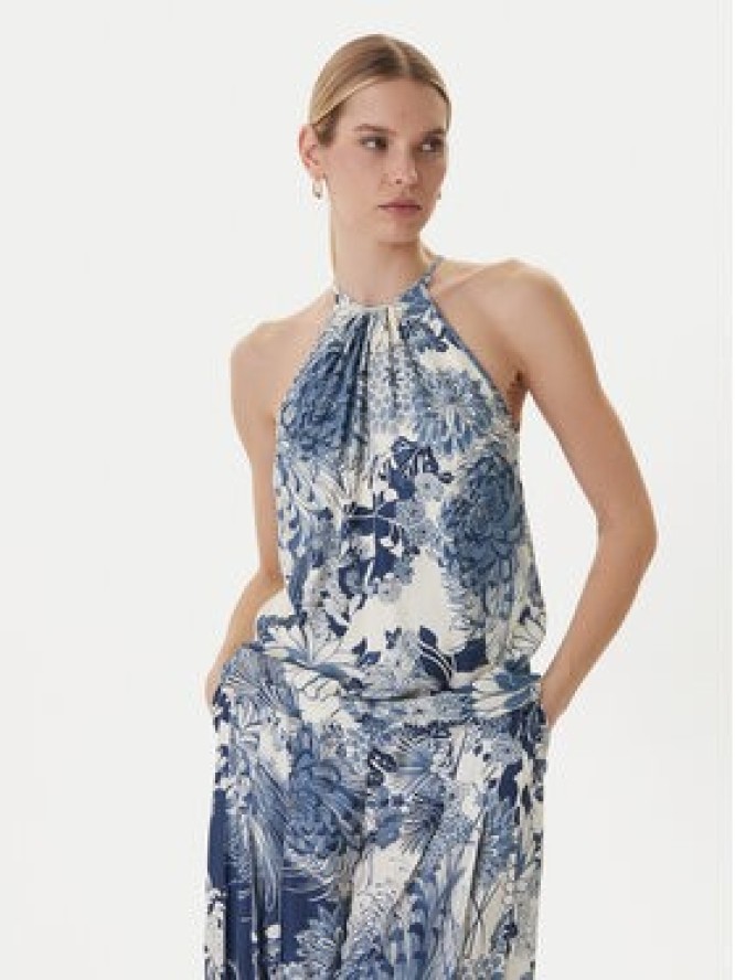 Guess Top W6GHA2 W2463 Niebieski Regular Fit