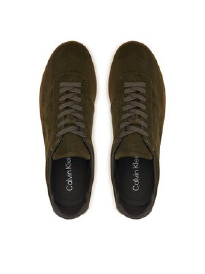 Calvin Klein Sneakersy Baller Sneaker Laceup HW0HW03263 Beżowy