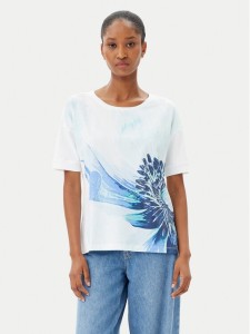 Olsen T-Shirt 11105061 Niebieski Regular Fit