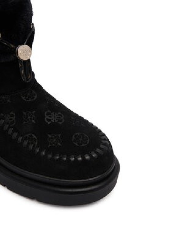 Guess Śniegowce FLFKEN LEA10 Czarny
