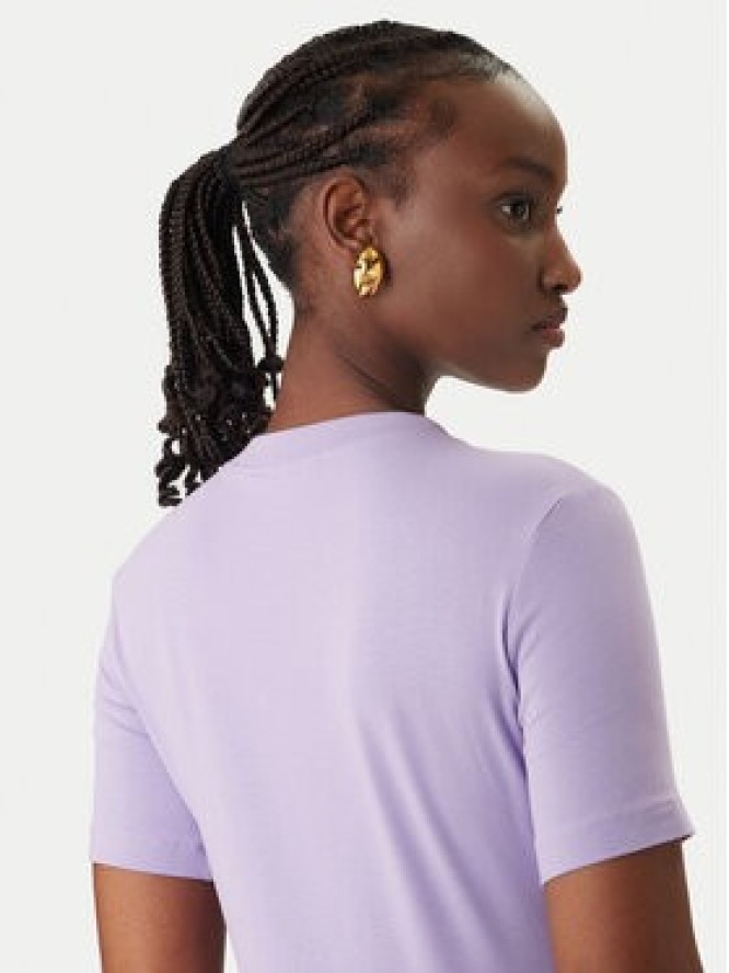 Versace Jeans Couture Sukienka codzienna 80HAOE01 CJ02E Fioletowy Slim Fit