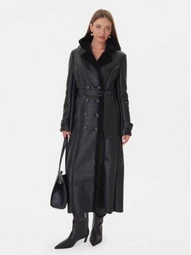 Bardot Płaszcz przejściowy 59622JB1 Czarny Regular Fit