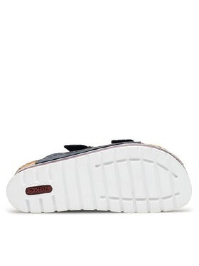 Rieker Klapki 69550-14 Granatowy