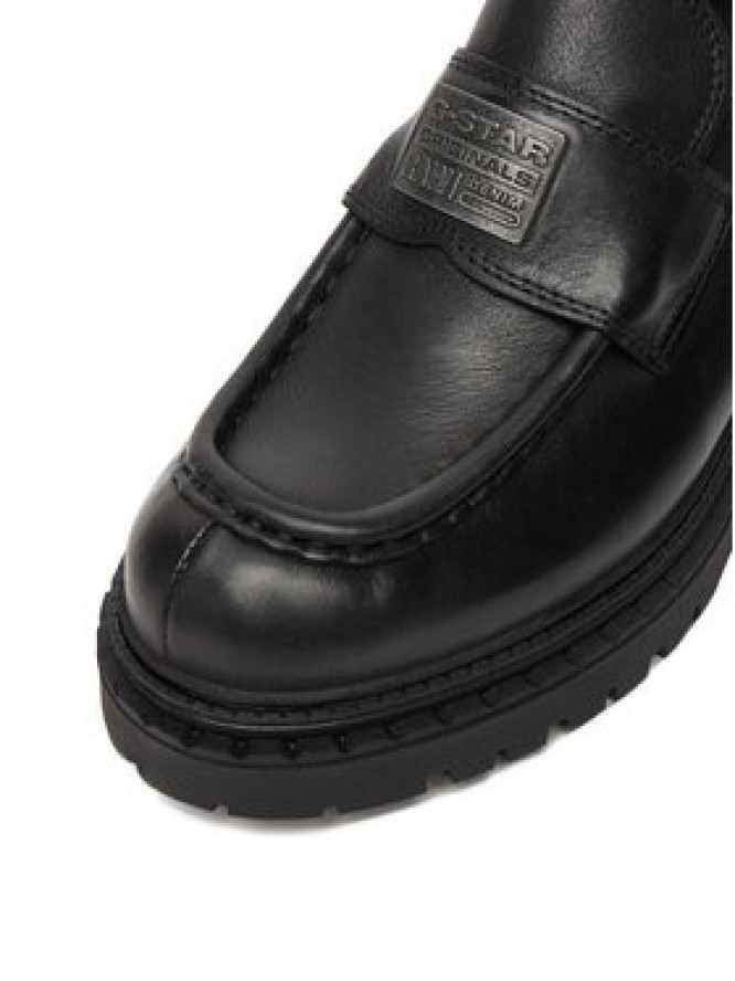 G-Star Raw Loafersy EO-DOLUNAY-25FW05 Czarny
