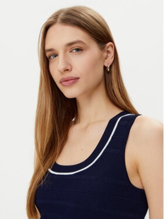 Marciano Guess Bluzka 5RGR03 5640Z Granatowy Regular Fit