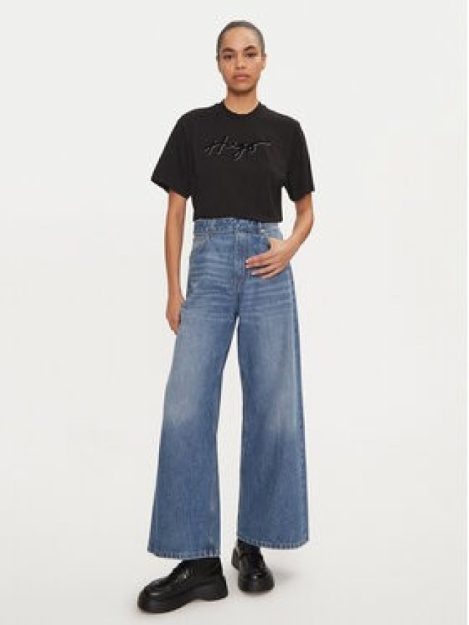 Hugo T-Shirt 50528585 Czarny Regular Fit