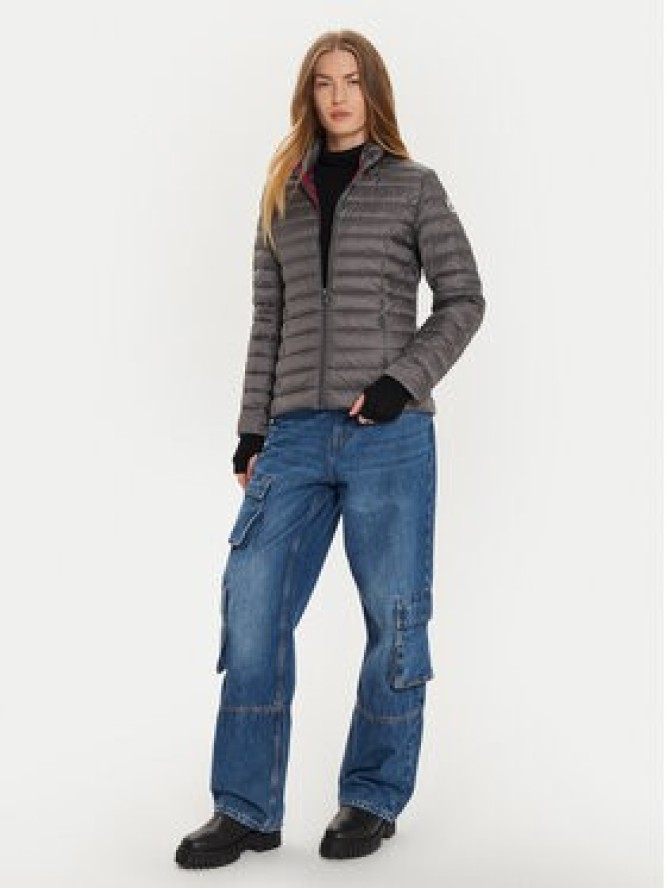 Jott Kurtka puchowa Cha P000WDOW02 Szary Slim Fit