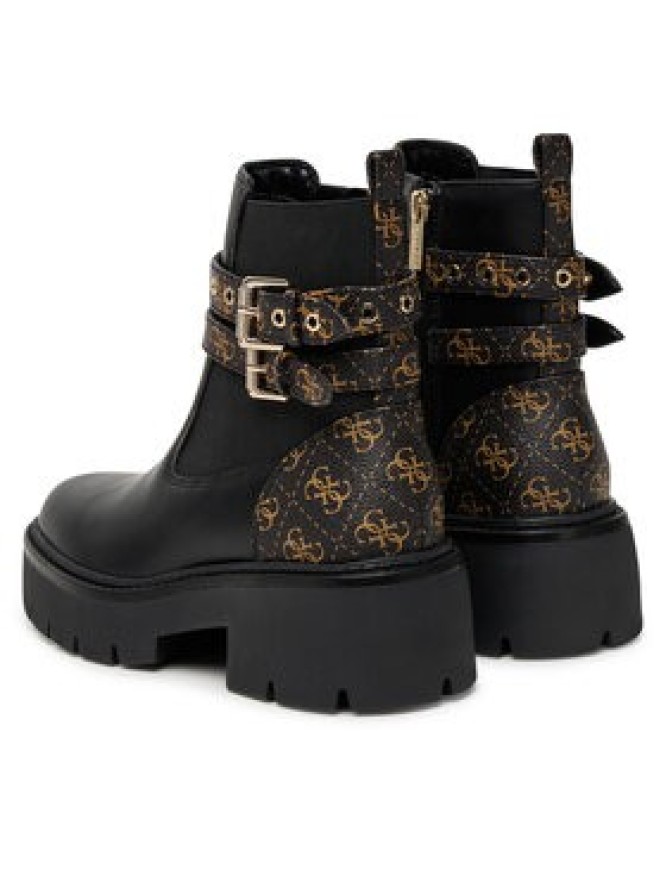 Guess Botki FLTSDR FAL10 Czarny