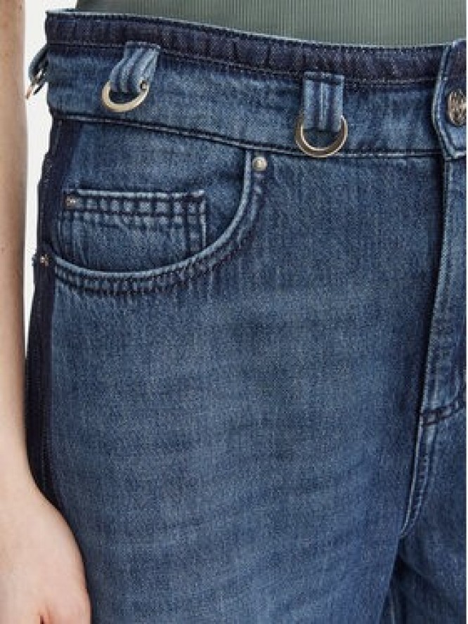 Marella Jeansy 2613181064 Niebieski Wide Leg