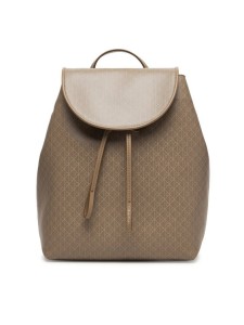 Calvin Klein Plecak Emblem Aop Flap Backpack LV04F3271G Beżowy