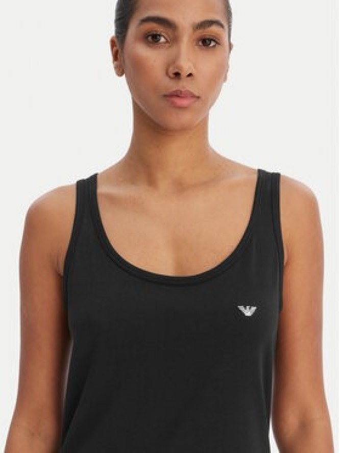 Emporio Armani Underwear Sukienka codzienna EW000494 AF19023 UC001 Czarny Regular Fit