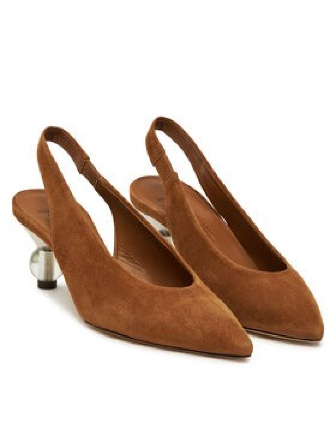 Weekend Max Mara Sandały Orma 2525526094600 Brązowy