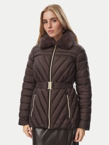 MICHAEL Michael Kors Kurtka zimowa 77A6945M42 Brązowy ciemny Slim Fit
