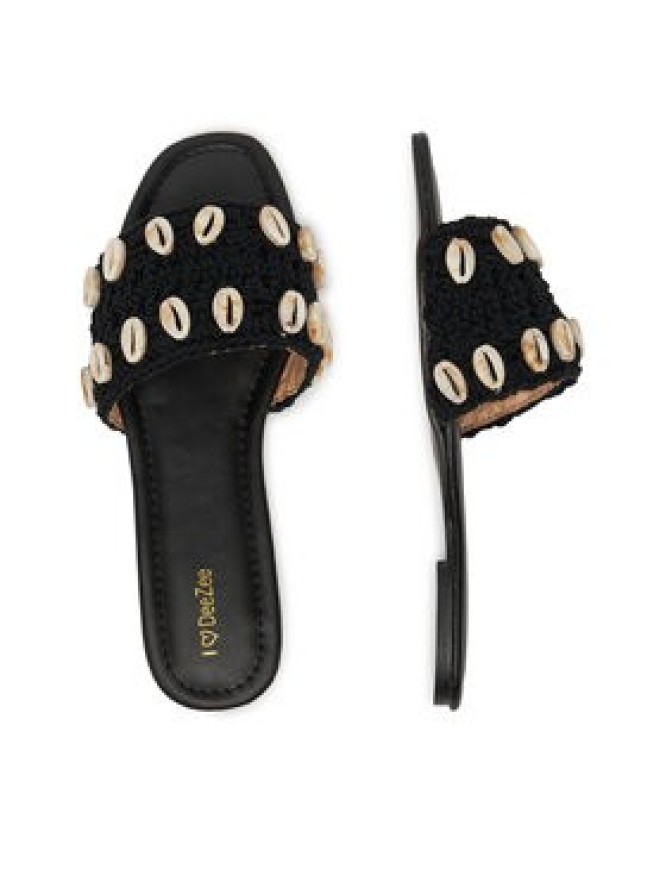 DeeZee Klapki YD2303-1 Czarny