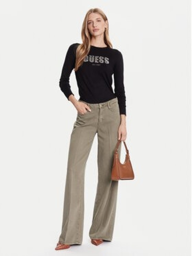 Guess Sweter W5BR40 Z2NQ2 Czarny Regular Fit