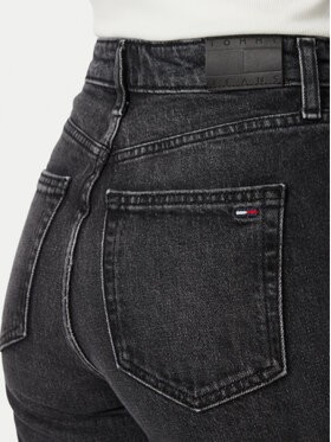 Tommy Jeans Jeansy Sylvia DW0DW23817 Czarny Bootcut Fit