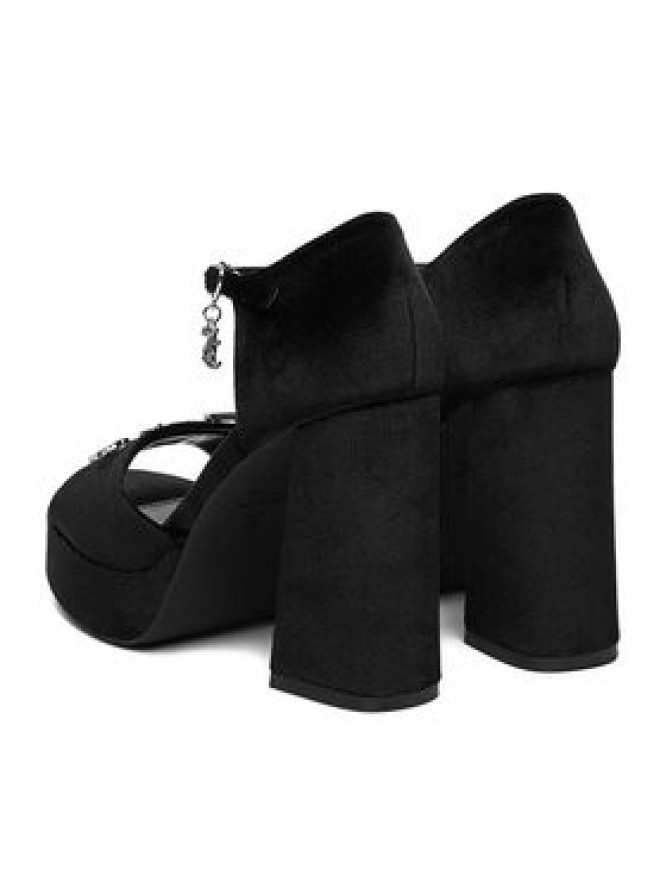 Juicy Couture Sandały EO-WSS21645-01 Czarny