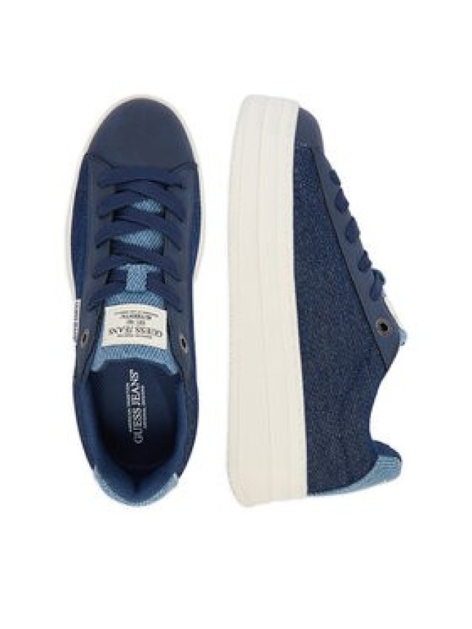 Guess Jeans Sneakersy WBEO-GSJ0917 Niebieski