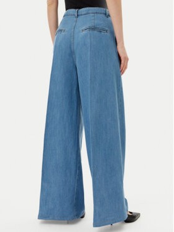 Silvian Heach Jeansy Ignate GPP25392JE Niebieski Wide Leg