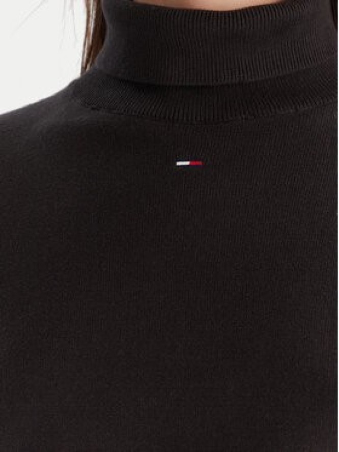 Tommy Jeans Golf Essential DW0DW21672 Czarny Regular Fit