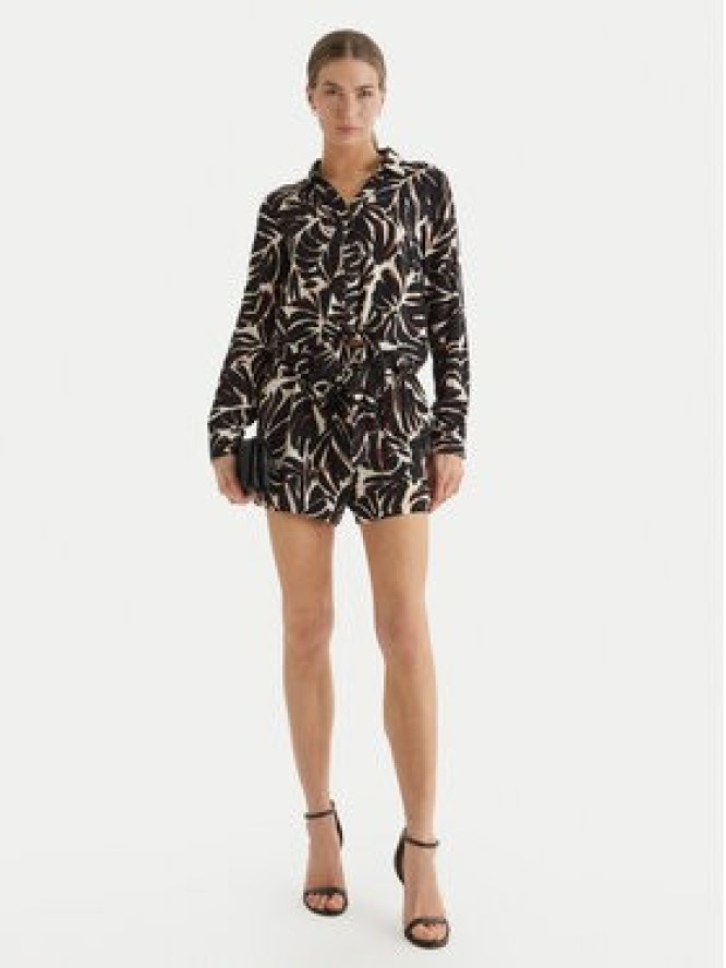 ONLY Szorty materiałowe Nova 15317850 Czarny Regular Fit