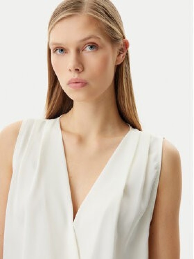 Rinascimento Bluzka CFC0122616003 Écru Regular Fit