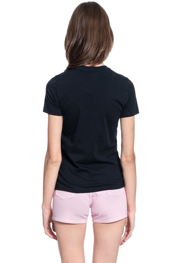 DAMSKI T-SHIRT LEE ESSENTIAL SLIM TEE BLACK L41HEP01 112108959