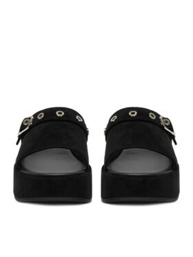 Guess Jeans Klapki CEO-HY20091-1 Czarny