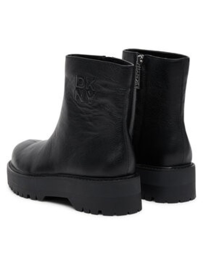 DKNY Botki Binyamin K3529944 Czarny