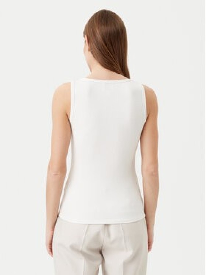 Calvin Klein Top K20K208246 Biały Slim Fit
