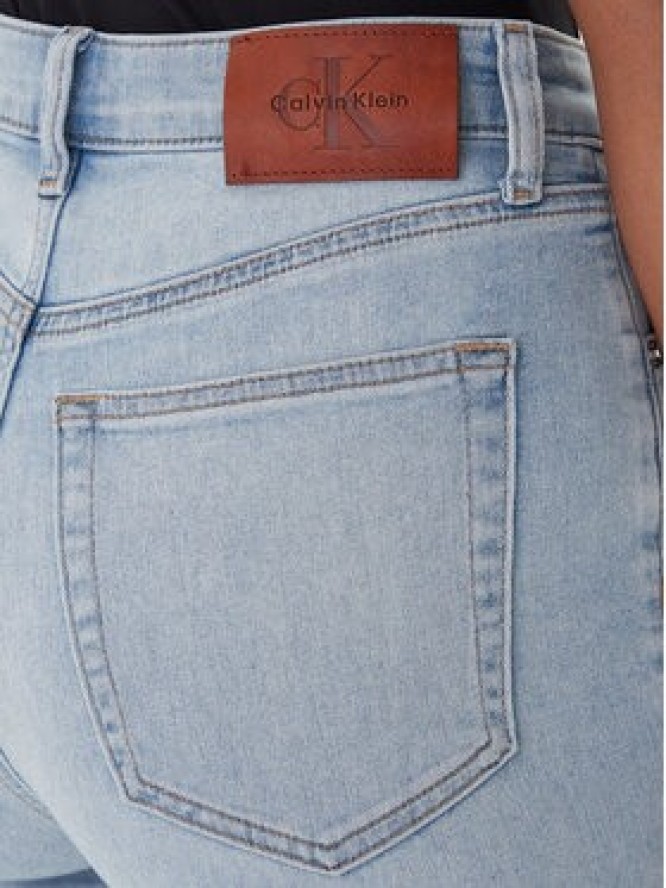 Calvin Klein Jeans Jeansy LV047E610G Niebieski Skinny Fit