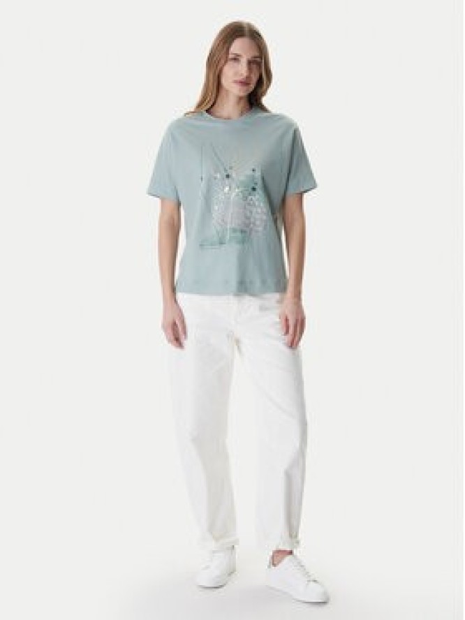 ONLY T-Shirt Jany 15356044 Zielony Regular Fit