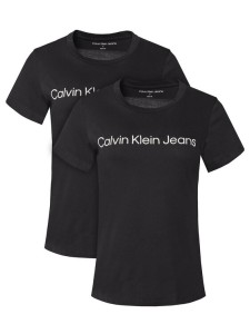 Calvin Klein Jeans Komplet t-shirtów J20J220161 Czarny Slim Fit
