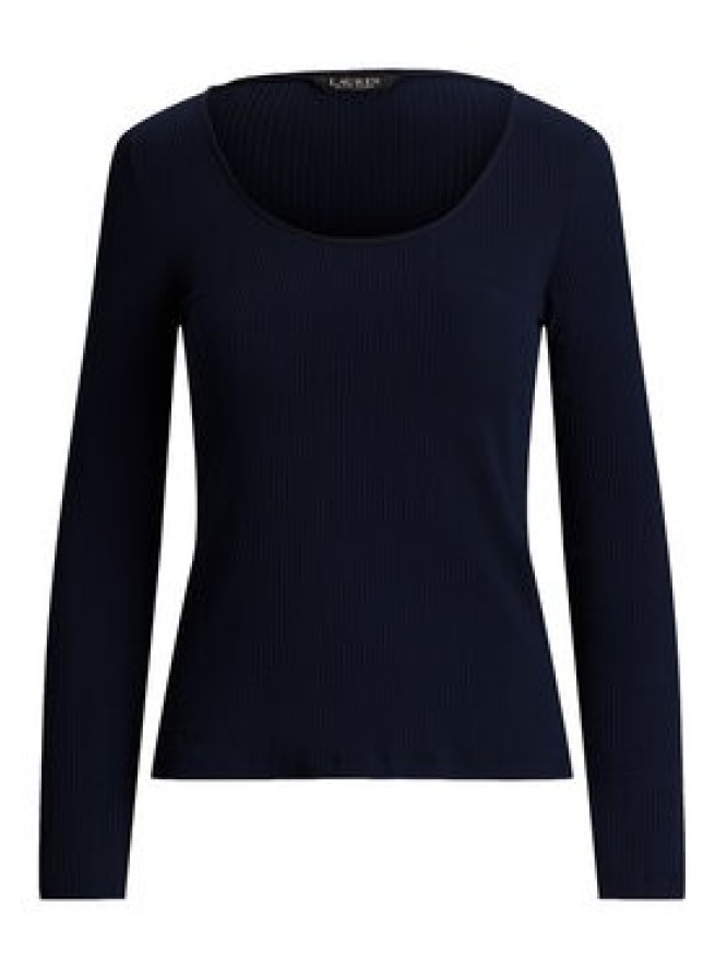 LAUREN RALPH LAUREN Bluzka 200980145002 Granatowy Slim Fit