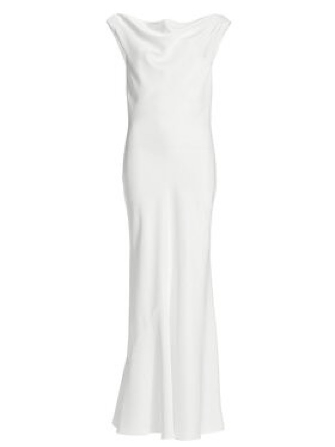 Swing Sukienka wieczorowa 5AK14500 Biały Regular Fit